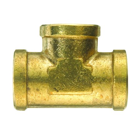 JMF Company 1/4 in. FPT X 1/4 in. D FPT Brass Tee 4338547